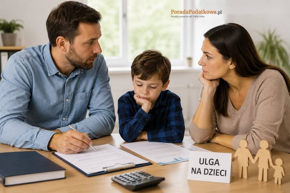 Ulga na dzieci po rozwodzie i przy opiece naprzemiennej, jak podzielić odliczenie