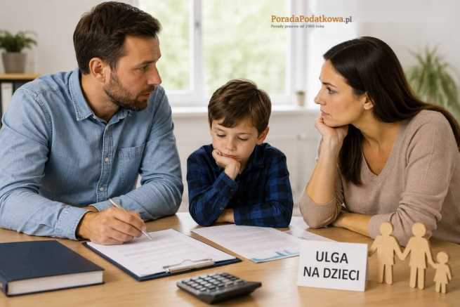 Ulga na dzieci po rozwodzie i przy opiece naprzemiennej, jak podzielić odliczenie